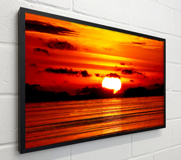 The Red Sunset