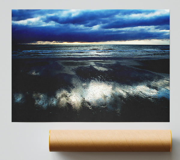 Reflections Of The Ocean Storm Giclee Print