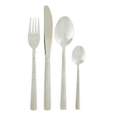 Avie Casablanca 16Pc Stainless Steel Cutlery Set