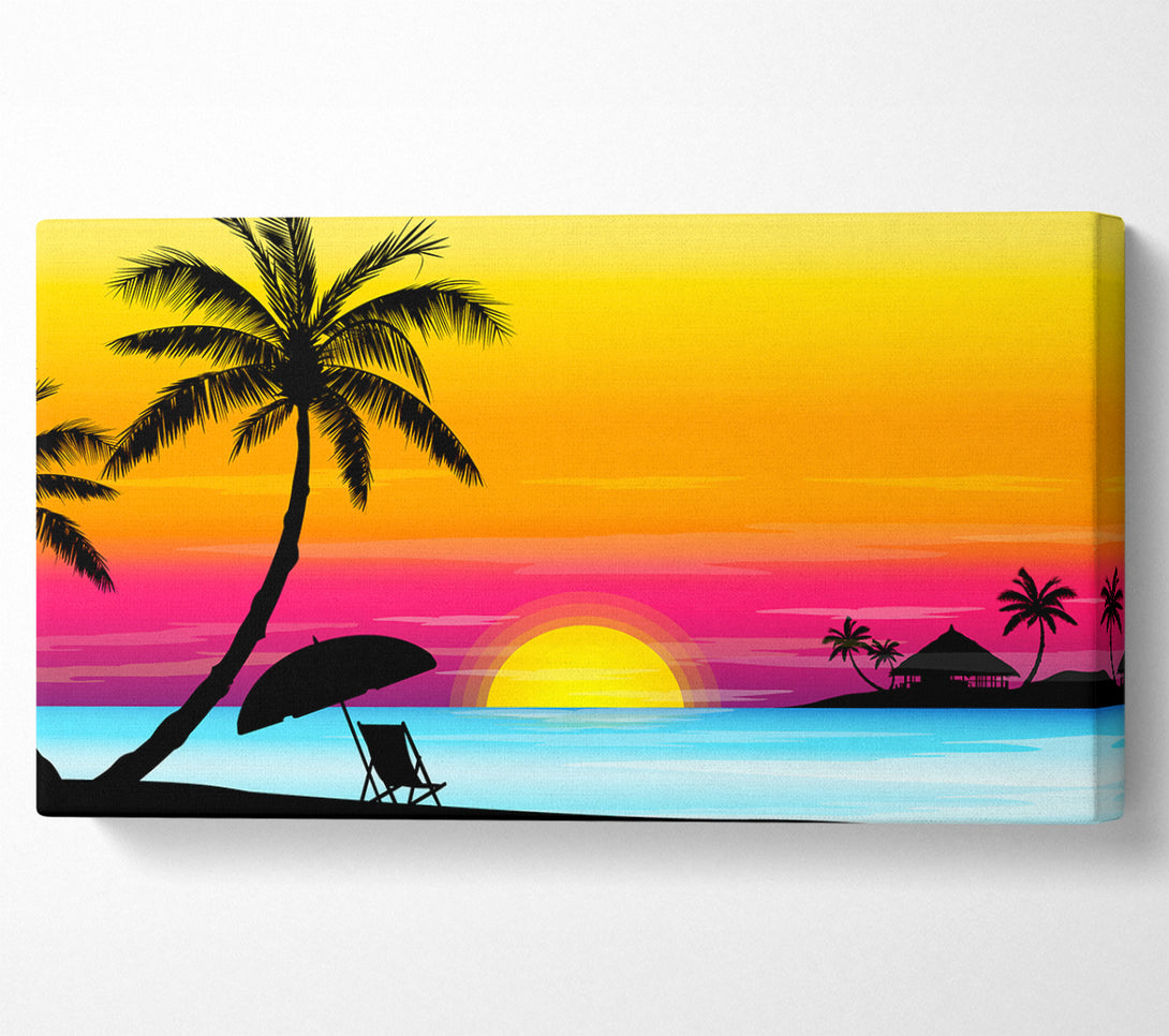  A Canvas Print of Destination Dream Canvas Wall Art