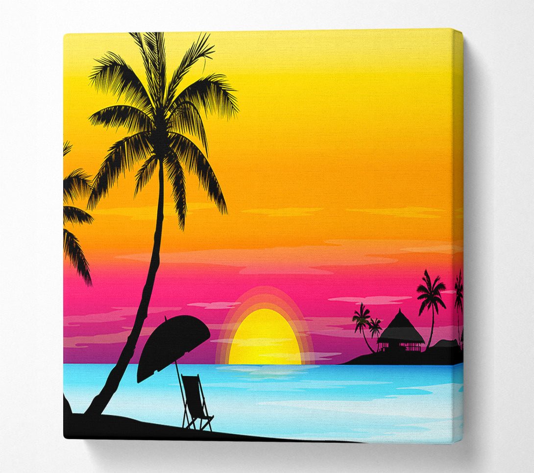  A Canvas Print of Destination Dream Canvas Wall Art