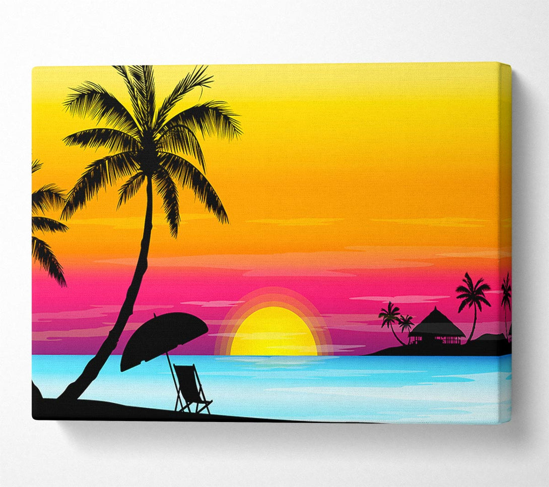  A Canvas Print of Destination Dream Canvas Wall Art
