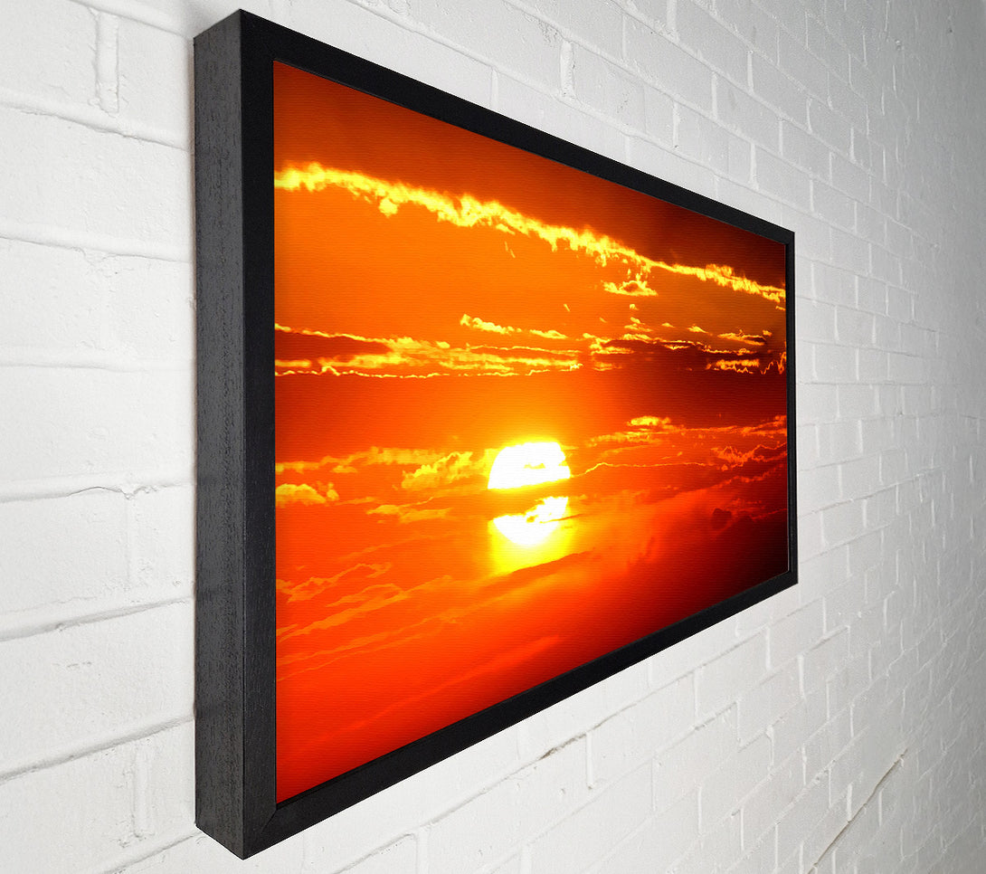  A Canvas Print of Sun In The Sky Canvas Wall Art