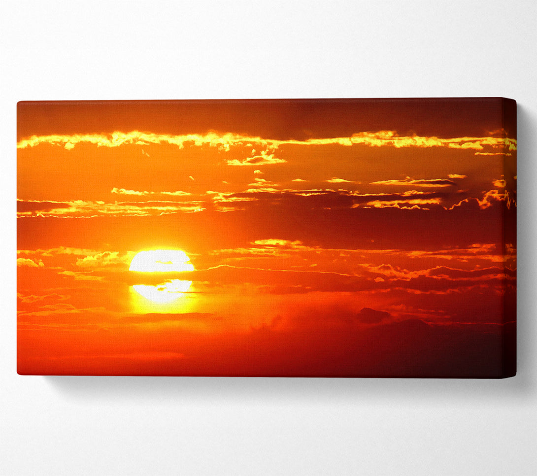  A Canvas Print of Sun In The Sky Canvas Wall Art