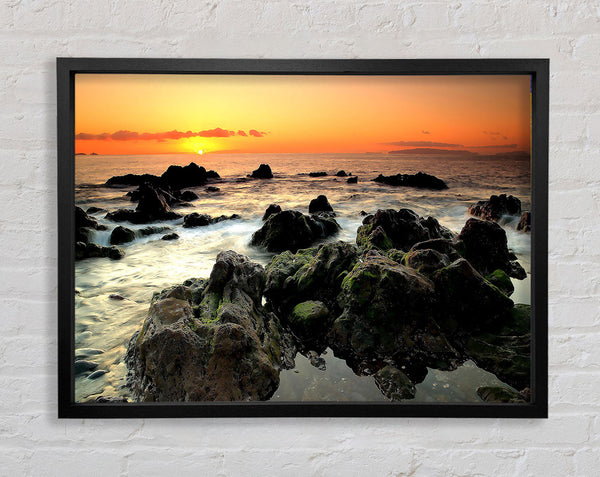 Sonnenuntergang am Meer
