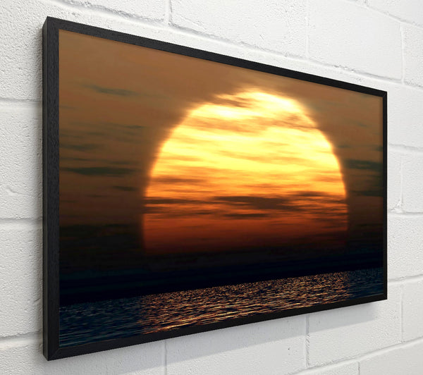 Huge Ocean Sun God