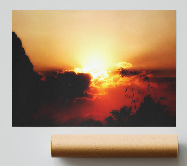 Sunset Clouds Print