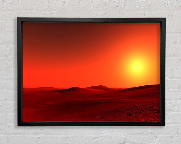 Sahara Framed Print