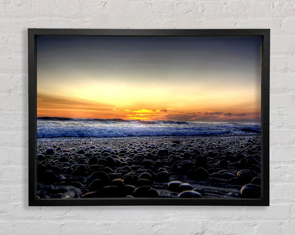 Steine ​​am Strand