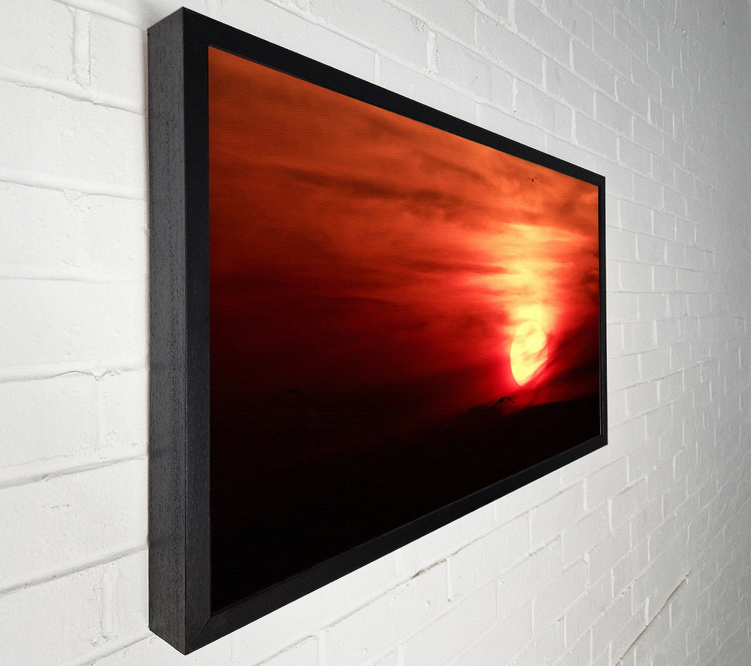  A Canvas Print of Journey To The Sun Canvas Art