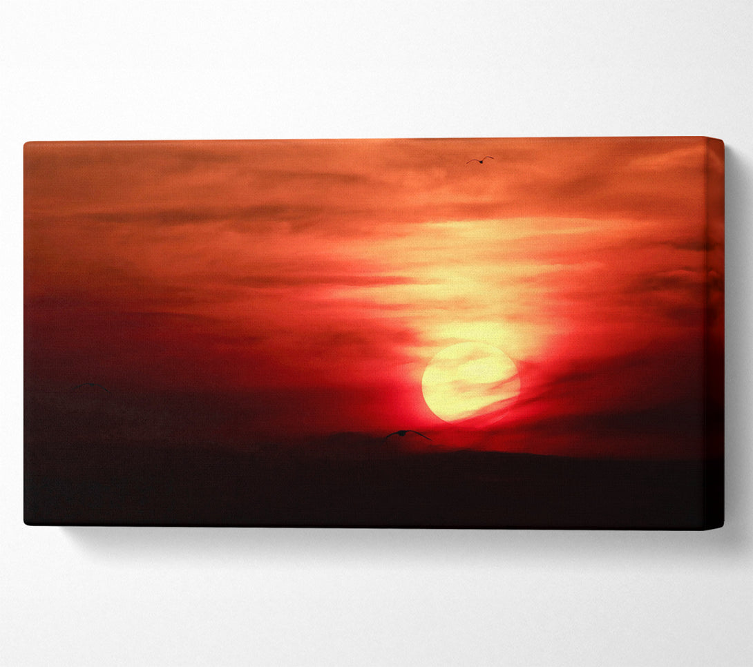  A Canvas Print of Journey To The Sun Canvas Art