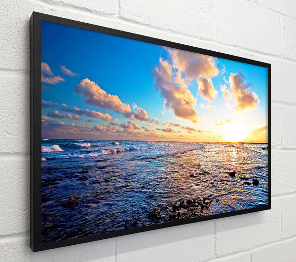 Clouds In The Sunset Sky