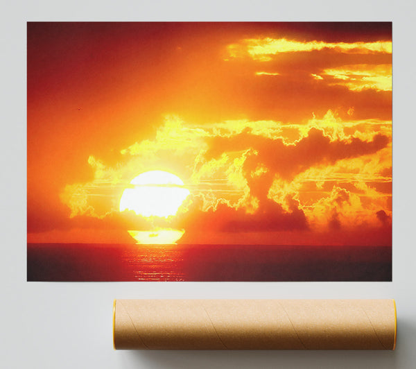 Marvelous Sunset Beach Print