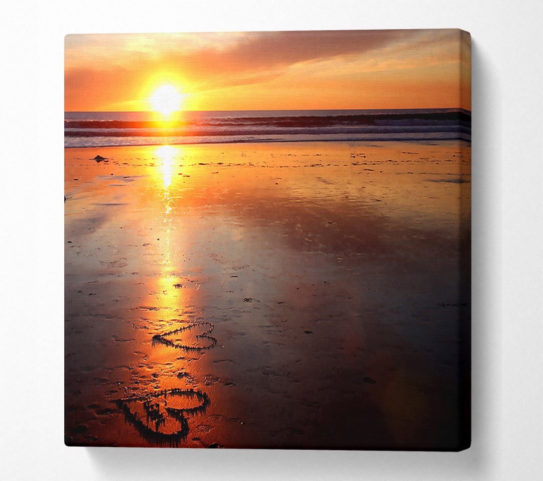  A Canvas Print of Love Is Close Canvas Wall Art
