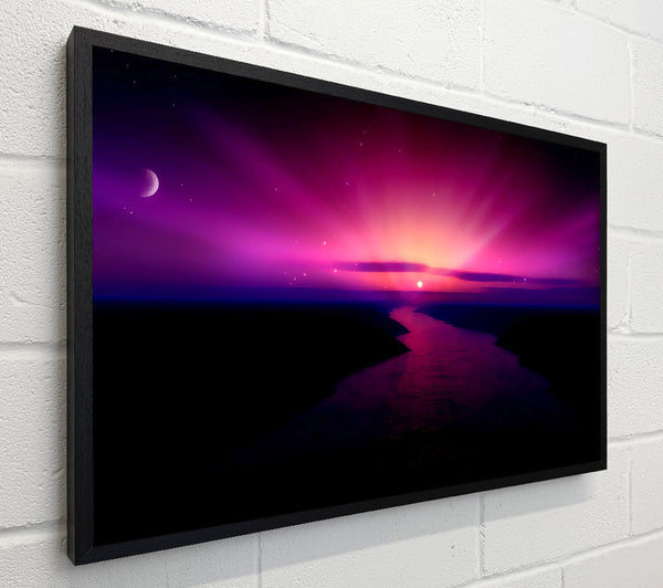 Morning Purple Sunrise