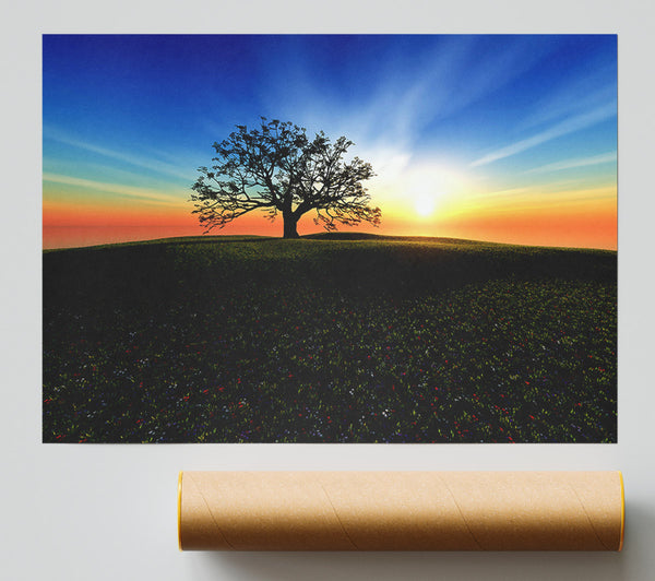 Sunset Hill Poster