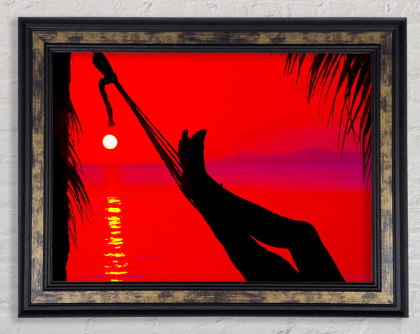 Dreaming Of Paradise Framed Print