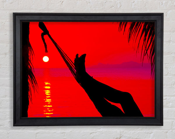 Dreaming Of Paradise Framed Print