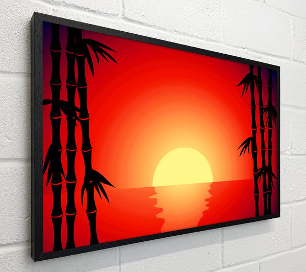 Bamboo Sunset