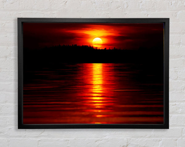 Reflexionen am Red Lake