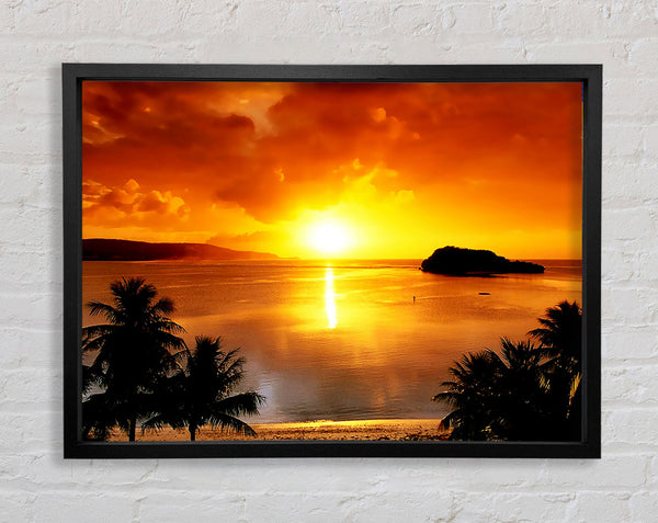 Paradies Sonnenuntergang