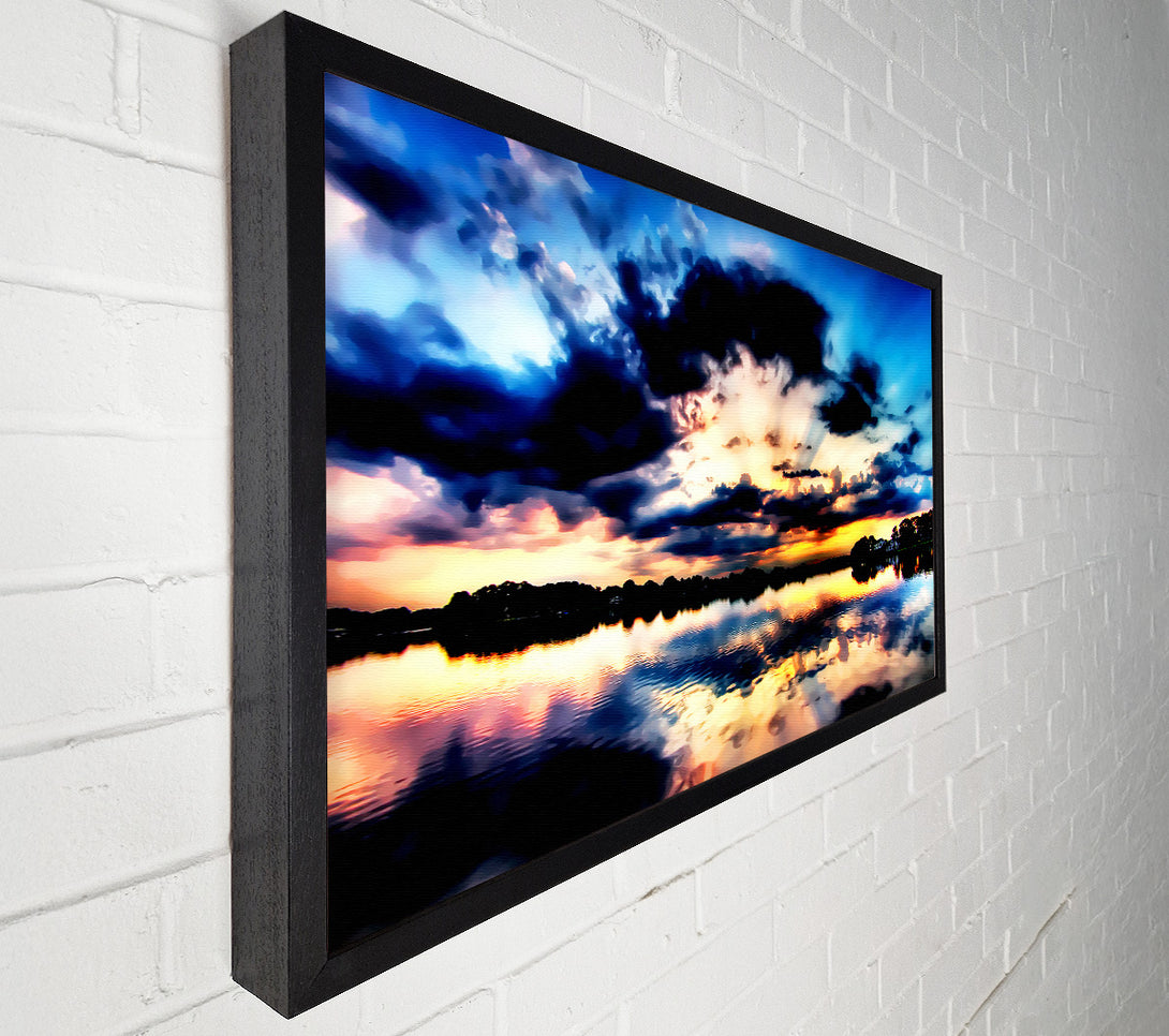  A Canvas Print of The Rays Of God Canvas Print