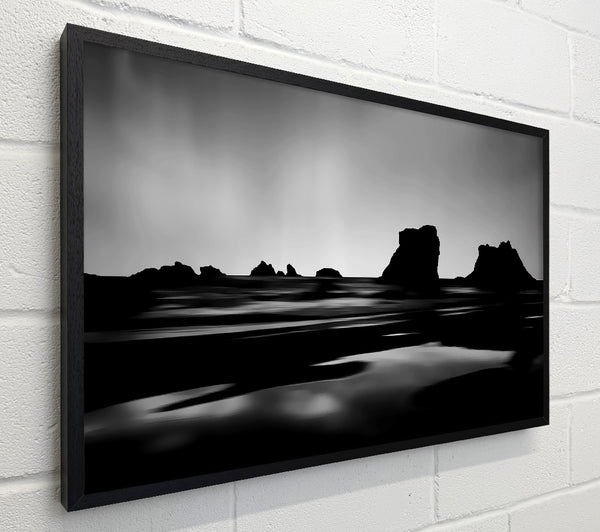 Black And White Ocean