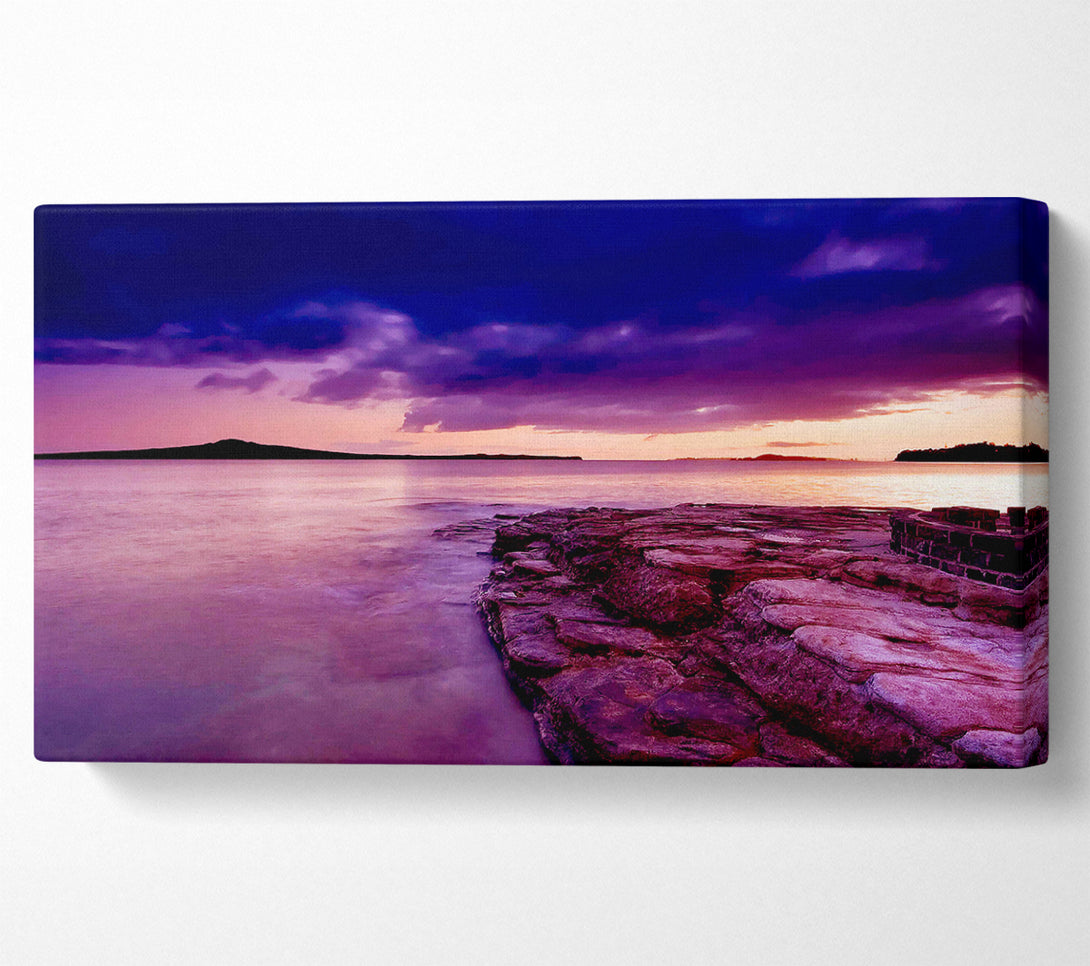  A Canvas Print of Perfect Harbour Canvas Art