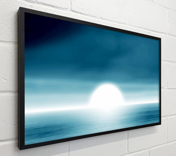 Abstact Sun Blue