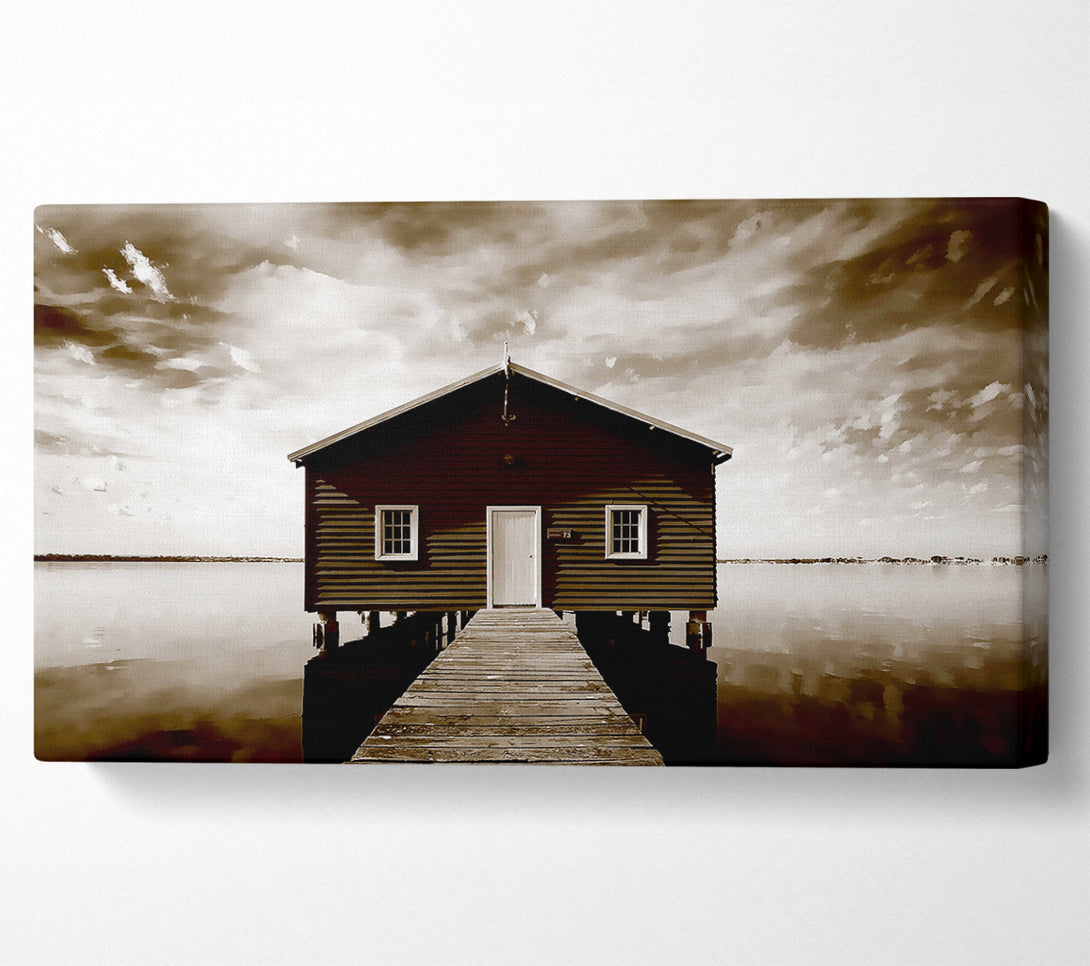  A Canvas Print of Water House Coco Canvas Print