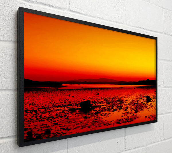 Orange Red Ocean Surprise