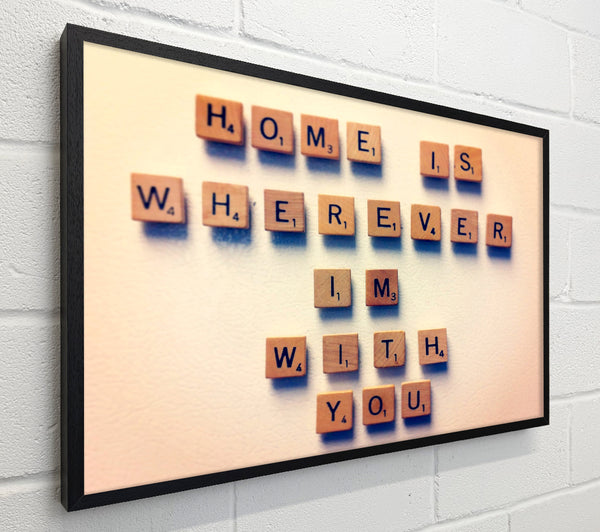 Love Quote Home Is Wherever Im With You