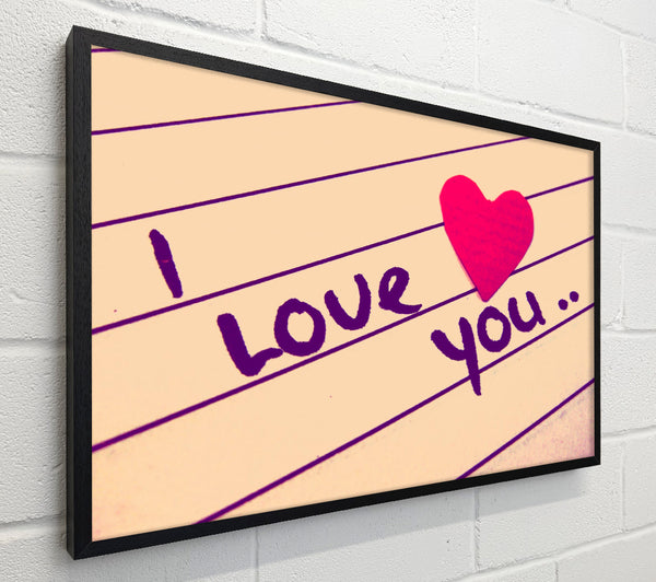 Love Quote I Love You Heart