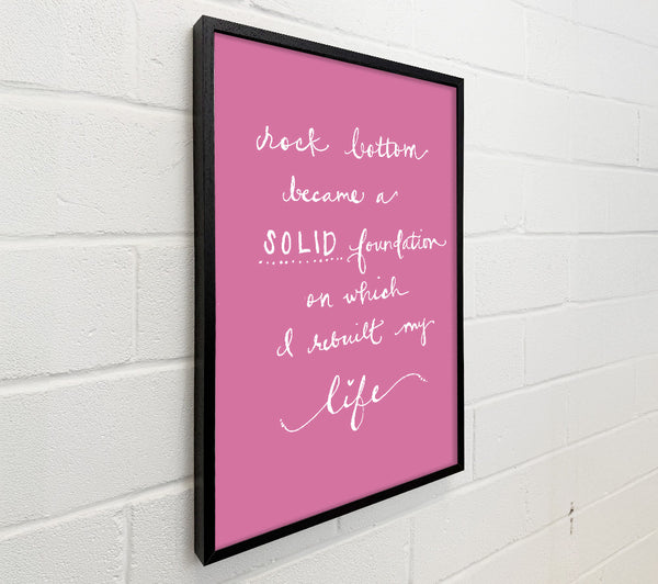 Rock Bottom Pink