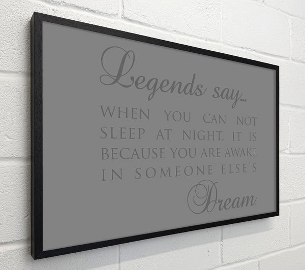 Legends Say Dream Grey