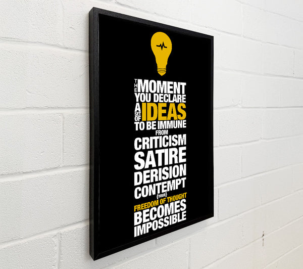 Motivational Quote Freedom Of Thought