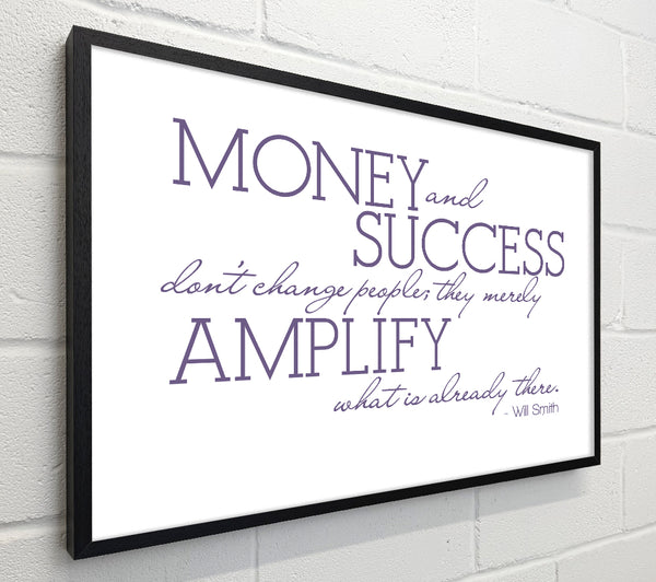 Movie Quote Will Smith Money And Success Lilac