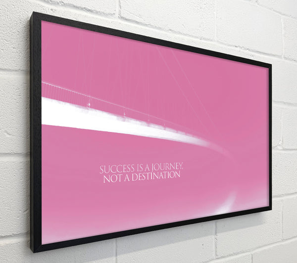 Success Is A Journey Pink