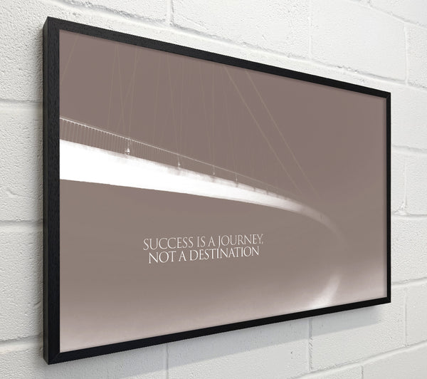Success Is A Journey Beige