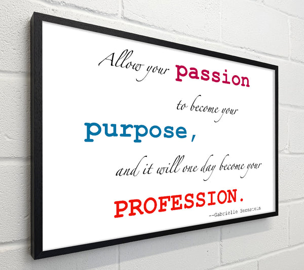 Motivational Quote Gabrielle Bernstein Allow Your Passion