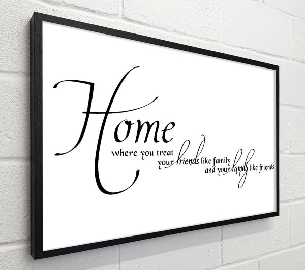 Family Quote Home Family Friends