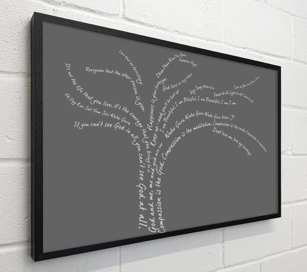 Love Quote The Love Tree Grey