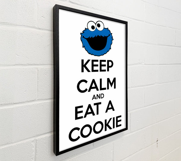 Kitchen Quote Keep Calm And Eat A Cookie