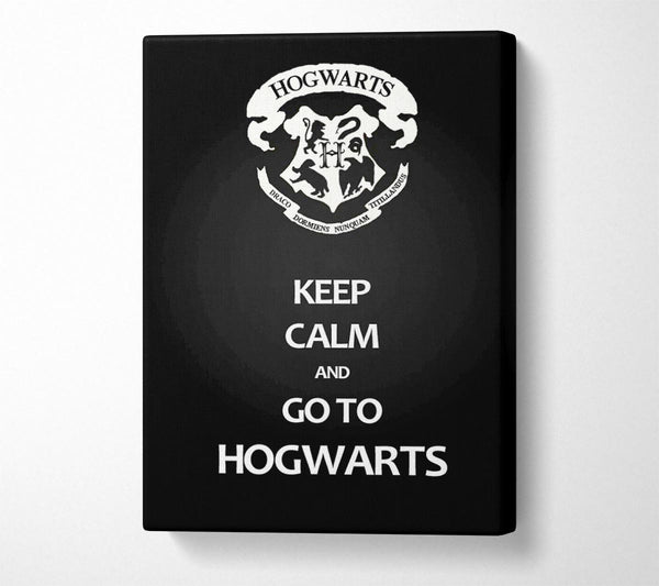  A Canvas Print of Keep Calm Hogwarts Canvas Print