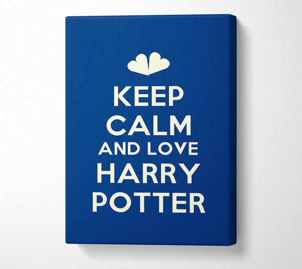  A Canvas Print of Keep Calm Potter Canvas Print