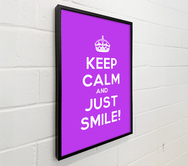 Keep Calm Smile