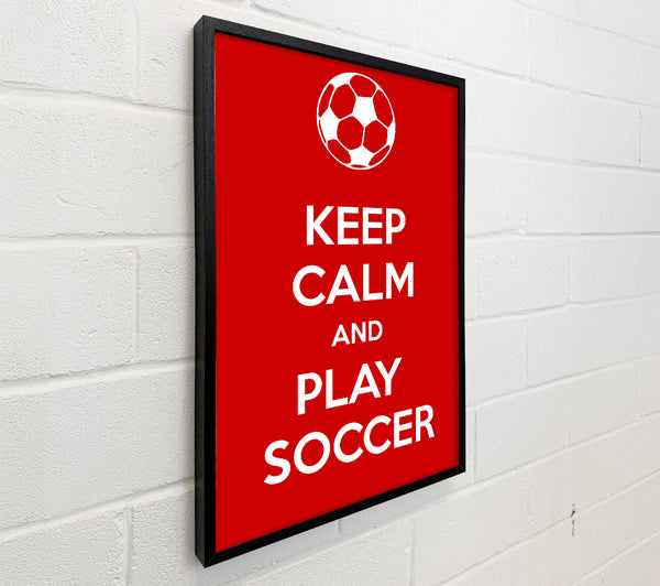 Keep Calm And Play Soccer