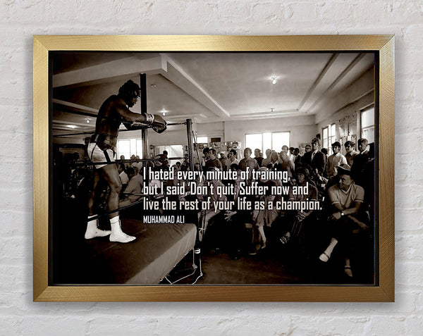 Motivationszitat Muhammad Ali Motivation