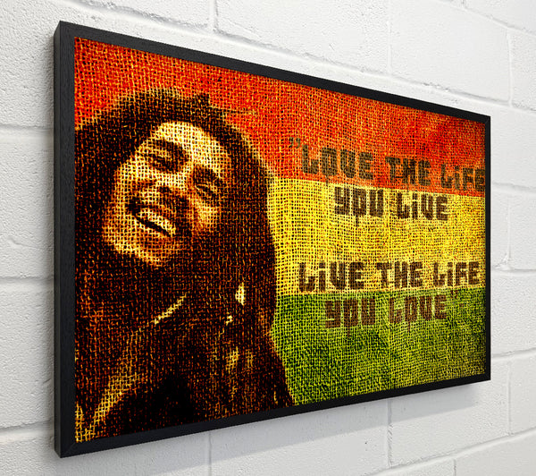 Music Quote Bob Marley Love The Life