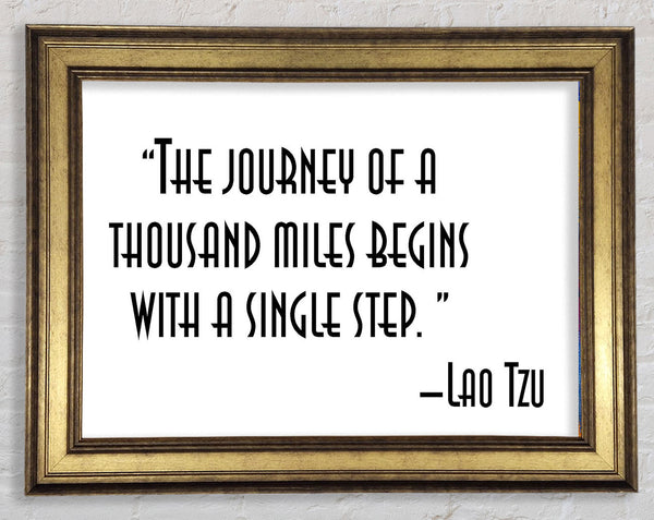 Motivationszitat Lao Tzu Die Reise von Tausend Meilen
